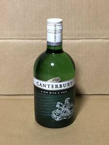 送料無料 正規取扱終了 終売品 未開栓 未開封 カンタベリー ロンドン ドライ ジン CANTERBURY LONDON DRY GIN スピリッツ