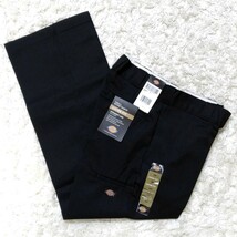 新品未使用 ディッキーズ USモデル ダブルニー ワークパンツ ブラック ルーズフィット チノパン Dickies 85283 BK W30×L32_画像6