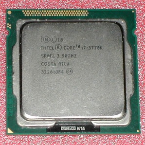 4コア8スレッド　Core i7 3770K LGA1155