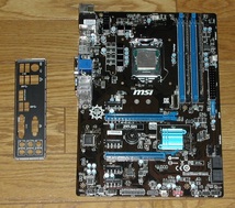 ジャンクCPUとメモリ付き　MSI　Z97-S01　LGA1150_画像1