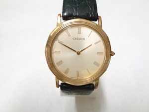 SEIKO セイコー CREDOR クレドール 14KT 7770-6050 メンズ腕時計 クォーツ