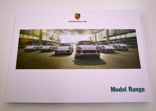 ★美品 Porsche Model Range ポルシェ モデルラインナップ 2014.4 総合カタログ 
