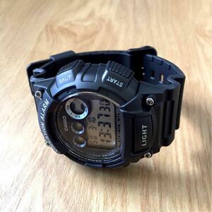 新品同様 BEAMS CASIO Digital watch ビームス カシオ デジタルウォッチ 腕時計 時報 バイブレーション デュアルタイム ストップウオッチ