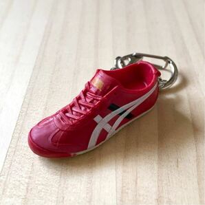 未使用 Onitsuka Tiger Sneaker Keyholder オニツカタイガー スニーカー型キーホルダー MEXICO66 メキシコ66 鬼塚喜八郎 ASICS アシックスの画像1