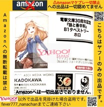 【未開封新品】狼と香辛料 ホロ 電撃文庫30周年記念 限定 B1タペストリー 電撃文庫 超電撃文庫展 Amazonへの無断転載禁止_画像2