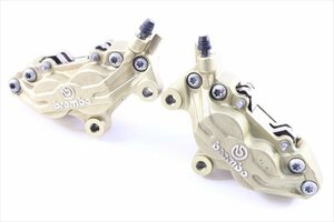 1円スタート:ドゥカティST3[07社外前　BREMBO　ブレンボ　フロントブレーキキャリパー]検DUCATI｝B