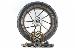 1円スタート:XJR1300[04社外後　GALESPEED　ゲイルスピード　タイプR　リアホイール]検XJR1200｝F