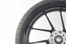 1円スタート:ZZR1100D ZX-11-2[03社外前　GALESPEED　ゲイルスピード　タイプR　フロントホイール]検ZZR1100C｝F_画像4