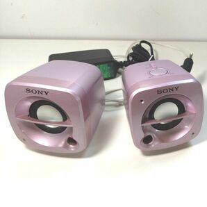 【中古品】SONYアクティブスピーカー SRS-M50(ピンク)