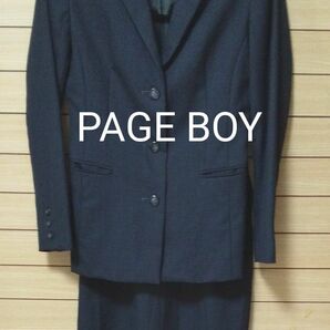 季節外セール☆美品☆PAGEBOY ページボーイ リクルートスーツ レディーススーツ ビジネススーツ 7号 新社会人