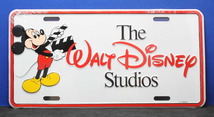 海外ディズニー The Walt Disney Studios（ディズニースタジオ）ナンバープレート看板_画像1