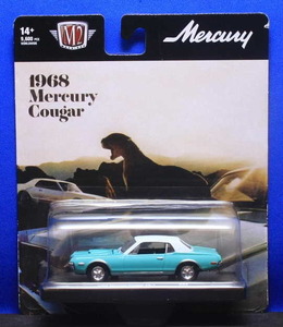 1/64 M2マシーン 1968 マーキュリー クーガ Mercury Cougar XR-7（エメラルドグリーンメタリック）