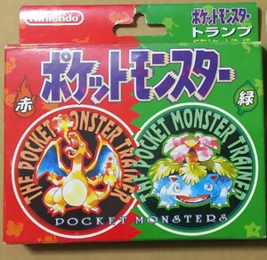 ポケットモンスター トランプ 赤 緑 ポケモン 任天堂 Nintendo 新品