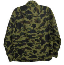 ◇極美品 A BATHING APE アベイシングエイプ BAPE 22ss 1ST CAMO OUTDOOR DETAIL POCKET RELAXED FIT SHIRT 迷彩 アウトドア 長袖シャツ M_画像4