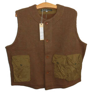 ◇新品 定価3万 Haversack ハバーサック 23AW NAPPING VEST ナッピングベスト 442321 M BROWN