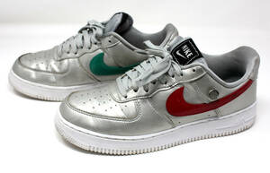 ☆NIKE ナイキ 2021年 AIR FORCE 1 '07 LV8 LUCHA LIBRE SILVER エアフォース1 ルチャリブレ レザースニーカー 26.5cm DM6177-095