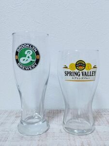 Brooklyn Lager & Spring Valley 専用グラスセット