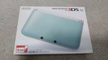 任天堂　３DS　LL　ミント×ホワイト　中古品　送料出品者払い_画像7