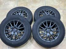 ●DUNLOP WINTER MAX アルミホイール付きスタッドレスタイヤセット 215/65R16 2019年製 中古品● _画像1