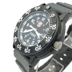 ■ 良品 LUMINOX ルミノックス 3001 3000/3900 V3 メンズ 腕時計 社外バンド未使用付き クォーツ ■の画像3