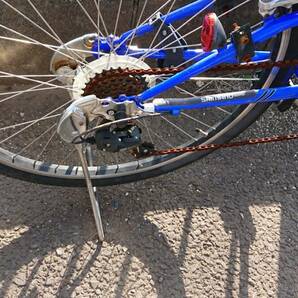 寄せ集め自転車 ニコイチのダサい自転車 パンクのためジャンクの画像3