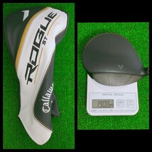 【送料無料】Callaway キャロウェイ ROGUE ST MAX ローグSTマックス 10.5° 10.5度 ヘッド単品。ヘッドカバー付（DH541）_画像10