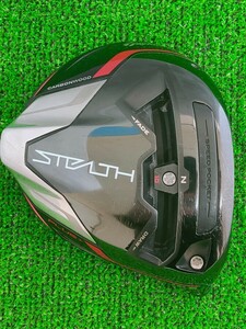 【送料無料】TaylorMade テーラーメイド STEALTH PLUS ステルスプラス 10.5° 10.5度 ヘッド単品。ヘッドカバー付き（DH527）