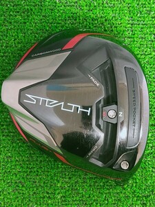 【送料無料】TaylorMade テーラーメイド STEALTH PLUS ステルスプラス 9.0° 9.0度 ヘッド単品。ヘッドカバー付き（DH519）