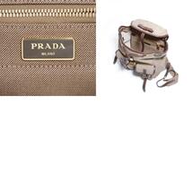 【先着50名限定!クーポン緊急配布中】 プラダ PRADA リュック・デイパック キャンバス ベージュ_画像10