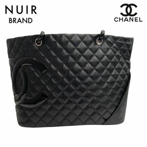  Chanel CHANEL tote bag 2010-2011 Large can bon black 