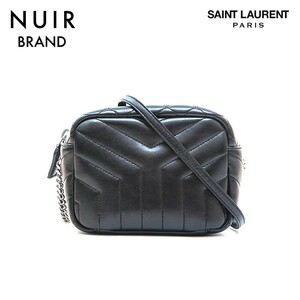 【先着50名限定クーポンを配布中!!】 サンローランパリ SAINT LAURENT PARIS ショルダーバッグ レザーチェーン ブラック