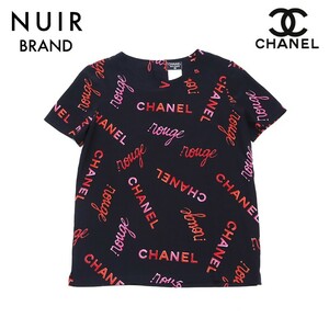 【先着50名限定クーポンを配布中!!】 シャネル CHANEL 半袖シャツ ロゴ ブラック