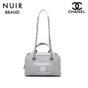 【先着50名限定クーポンを配布中!!】 シャネル CHANEL ショルダーバッグ ココマーク ドーヴィル ICチップ 2WAY チェーン ベージュ