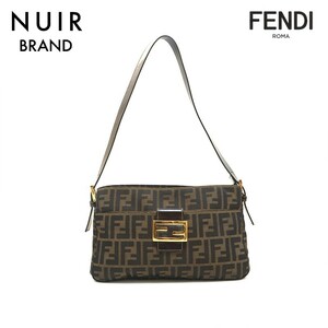 【先着50名限定!!今スグ使える3つのクーポンを緊急配布中!!】 フェンディ FENDI ショルダーバッグ ズッカ マンマバケット ハンド ブラウン