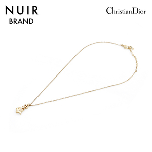 【先着50名限定!クーポン緊急配布中】 クリスチャンディオール Christian Dior ネックレス スターモチーフ ゴールド