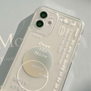 iPhone14 moon ケース (透明)