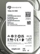 【送料無料】 ★ 4TB ★　ST4000VM005　/　Seagate 【 使用時間： 13 ｈ】2023年製 新品同様 Video 3.5インチ内蔵HDD AVコマンド対応 SATA_画像3