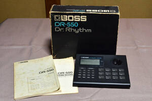 BOSS DR-550 Dr.Rhythm リズムマシン 動作良好