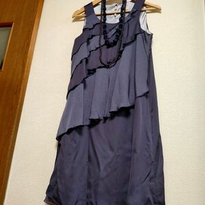 美品 TIENS ecoute ティアンエクート ワンピース アクセサリー付き
