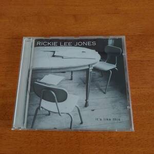 RICKIE LEE JONES / it's like this リッキー・リー・ジョーンズ/イッツ・ライク・ディス 輸入盤 【CD】