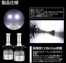 H4 LED ヘッドライト バルブ フォグランプ Hi/Lo 16000LM いすゞ マツダ トヨタ ホンダ スズキ ダイハツ 日産 スバル 三菱 車検対応 最新型_画像2