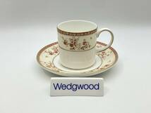 WEDGWOOD ウェッジウッド MALABAR Coffee Cup & Saucer マラバル コーヒーカップ&ソーサー *A15_画像1