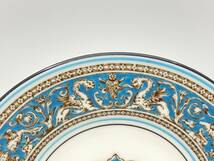 WEDGWOOD ウェッジウッド FLORENTINE TURQUOISE 15cm Side Plate フロレンティーン ターキュオワーズ 15cm サイド プレート W2714 *T482_画像4