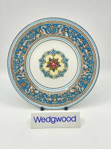 WEDGWOOD ウェッジウッド FLORENTINE TURQUOISE 15cm Side Plate フロレンティーン ターキュオワーズ 15cm サイド プレート W2714 *T482