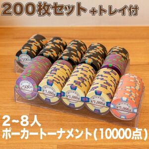 【140枚】ミラノ高級ポーカーチップ クレイ10g ボードゲーム