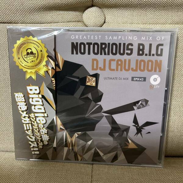 【DJ CAUJOON】Greatest Sampling Mix Of Notorious B.I.G.【MIX CD】【元ネタミックス】【送料無料】