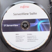 富士通 Ver.10.11.02 ServerView Suite software DVD 2枚組 サーバー管理 ソフトウェア 動作確認済み 中古 送料無料 FUJITSU M3_画像3