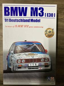 アオシマ1/24 BMW M3 ［E30］　BEEMAXシリーズ ドイツ仕様 オートテックM3デカール　おまけ付