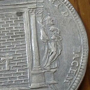 大型銀貨 メダル 42ミリ ３２グラム ヨーロッパ？ 不明の画像3