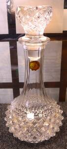 フランス　クリスタルガラス　MASOUERADE　 マスカレード　ウイスキー　デキャンタ　フランス製